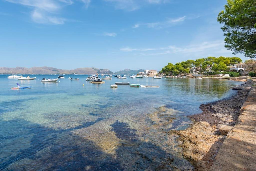 Ses Ones With Sea Views Vila Alcúdia Exterior foto