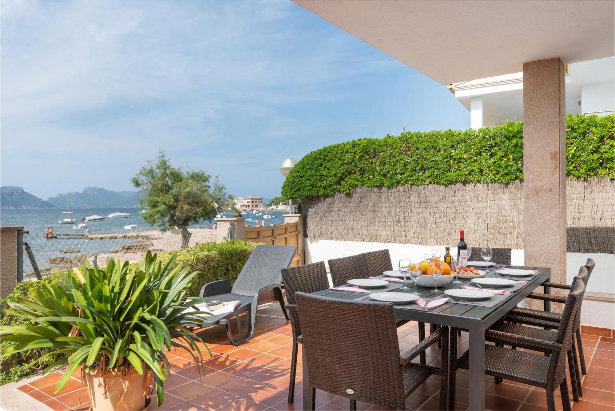 Ses Ones With Sea Views Vila Alcúdia Exterior foto