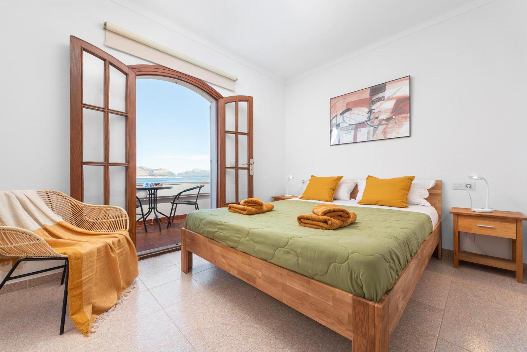 Ses Ones With Sea Views Vila Alcúdia Exterior foto